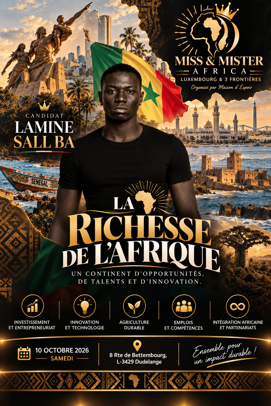 Portrait de Lamine 🇸🇳