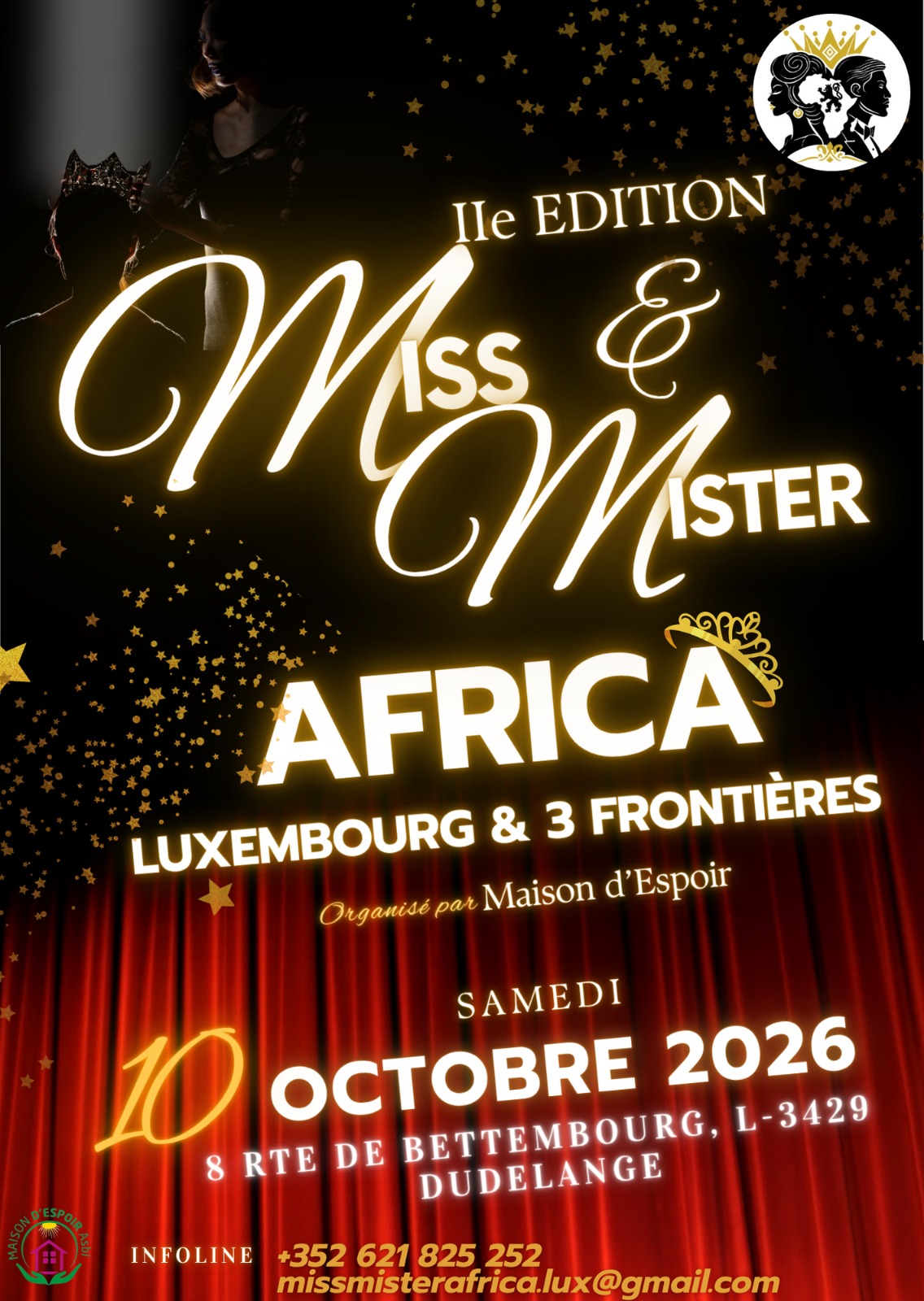 Édition 2026 - Miss & Mister Africa Luxembourg et frontière 2026